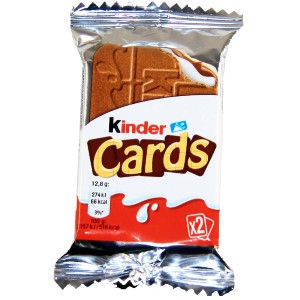 Киндер печенье Kinder Cards